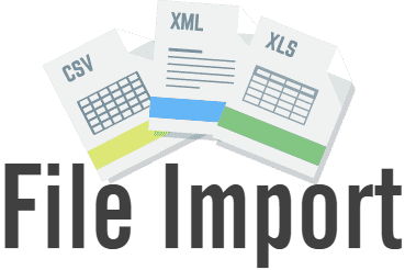 Import orders from Excel, CSV and Text files
